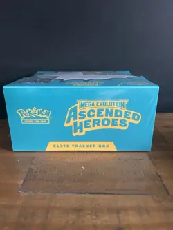 💎 Pokemon TCG Mega Evolution Ascended Heroes Elite Trainer Box ETB ✨ Sealed NEW - Image 4
