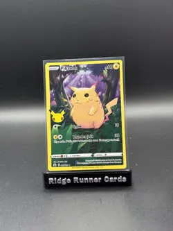 2021 Pokemon SWSH Celebrations Pikachu Holo #005/025 - Image 1