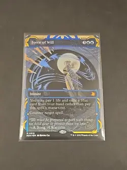 FOIL Force of Will MTG | NM/EX | Secrets of Strixhaven Mystical Archive #019 - Image 1