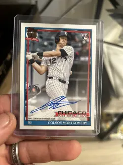 2026 Topps Colson Montgomery RC '91 Topps On Card Auto Chicago White Sox - Image 1