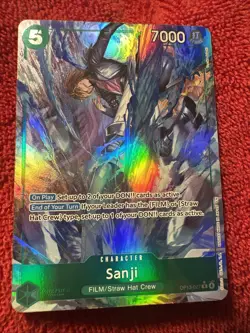 Sanji (Alternate Art) OP13-027 Carrying On His Will Foil - Image 1