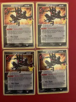 4x GRENINJA EX - #SWSH144 - NM - HOLO - CELEBRATIONS - POKEMON ENGLISH - Image 1