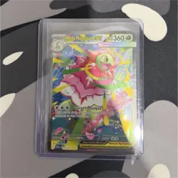 Mega Meganium EX 360 HP Holo 272/217 Pokemon TCG Stage 2 Ancient English Card - Image 1