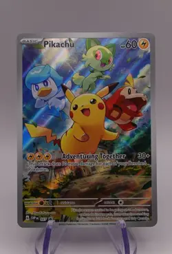 Pikachu 027 Sv: Scarlet & Violet Promo Cards Holo [Pokemon TCG] - Image 1