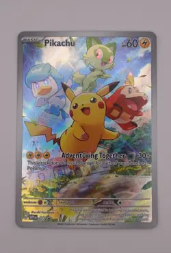 Pikachu 027 Sv: Scarlet & Violet Promo Cards Holo [Pokemon TCG] - Image 2
