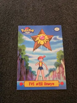 Pokemon TV5 #120 Staryu Card Topps TV Animation Edition Puzzle Non Holo G2 - Image 1