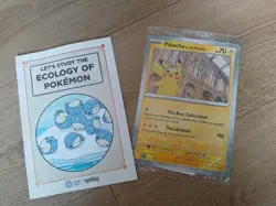 Pokemon x Natural History Museum: Pikachu at the Museum (Promo Card) Sealed Rare - Image 1