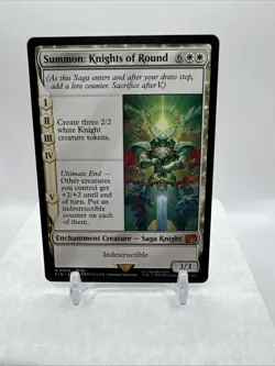 Summon: Knights of Round - Regular Mythic #36 Final Fantasy NM/MINT MTG - Image 1