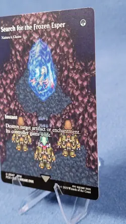 Search for the Frozen Esper - Nature's Claim (Showcase) Mtg Final Fantasy 🔮 B - Image 4