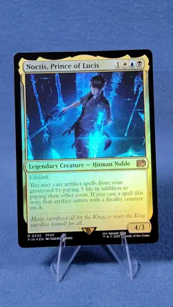 Noctis, Prince of Lucis FOIL FINAL FANTASY MTG NM 🔮 - Image 1