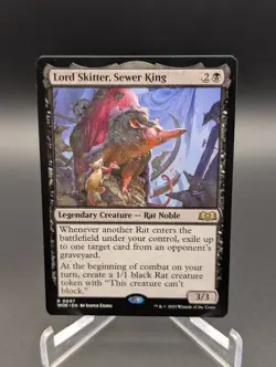 Lord Skitter, Sewer King Wilds of Eldraine Regular - Image 1