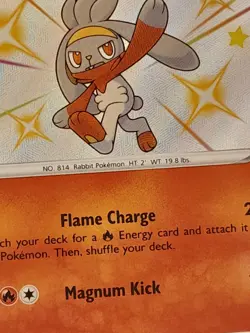 Raboot SV016/SV122 (Baby Shiny) Shining Fates Shiny Vault Pokemon TCG Holo | LP - Image 2