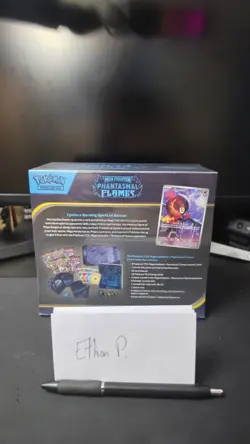 Pokemon TCG Mega Evolution Phantasmal Flames Elite Trainer Box ETB SEALED NEW! - Image 2