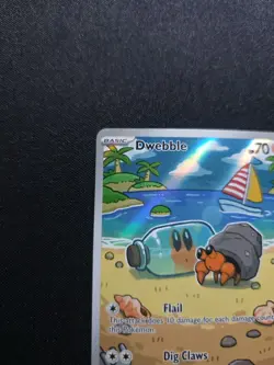 Pokemon Dwebble 129/086 Sv: Black Bolt Holo Illustration Rare English 70 HP - Image 2