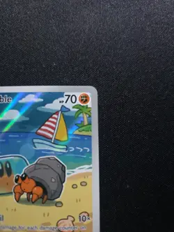 Pokemon Dwebble 129/086 Sv: Black Bolt Holo Illustration Rare English 70 HP - Image 5