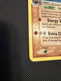 Pokemon Kabutops Legend Maker 7/92 Holo Rare 2006 LP SWIRL - Image 5