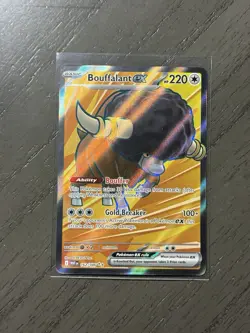 Bouffalant EX 162/086 - Pokemon TCG White Flare - NM Ultra Rare FULL ART - Image 1