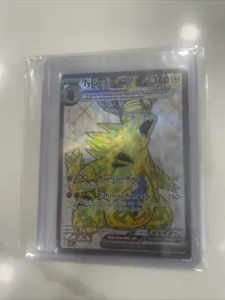 2023 Pokemon SV Obsidian Flames Tyranitar ex #211/197 - Image 1