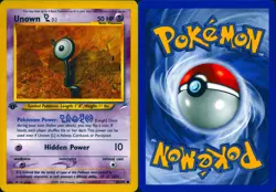 UNOWN [L] 86/105 COMMON NEO DESTINY POKEMON 1ST EDITION LP - Image 3