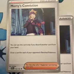 4x Morty's Conviction 155/162 x4- Temporal Forces - Pokemon TCG - Playset - Image 2