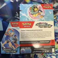 Pokemon Destined Rivals & journey Together - Empty Booster Box - Display Box - Image 4