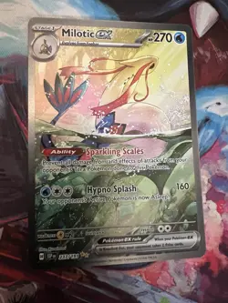 Pokemon illustration rare Milotic Ex 237/191 Surging Sparks Mint - Image 2