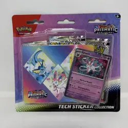 Pokemon Scarlet&Violet Prismatic Evolutions Tech Sticker Collection-Sylveon NEW - Image 1