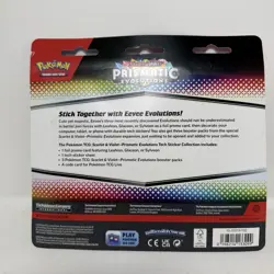 Pokemon Scarlet&Violet Prismatic Evolutions Tech Sticker Collection-Sylveon NEW - Image 2