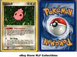 2004 Pokemon, EX Hidden Legends, #37/101 Igglybuff, Uncommon - Image 1