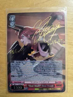 "Red Wolf" Red Hood [Weiss Schwarz] [Goddess of Victory: Nikke] - Image 1