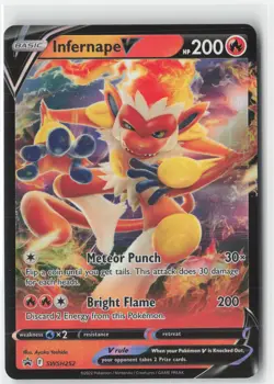 Infernape V Promo SWSH: Sword & Shield Promo Cards SWSH252 NM - Image 1