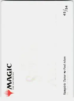 Vampiric Tutor Art Card Gold Stamp Foil 45 Secrets of Strixhaven MTG - Image 2