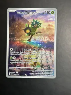 Teal Mask Ogerpon 123 Sv: Scarlet & Violet Promo Cards Holo - Image 1