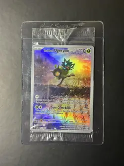 Teal Mask Ogerpon 123 Sv: Scarlet & Violet Promo Cards Holo - Image 1