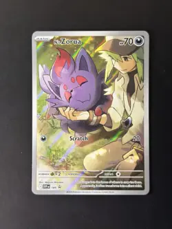 N's Zorua 189 Sv: Scarlet & Violet Promo Cards Holo - Image 1