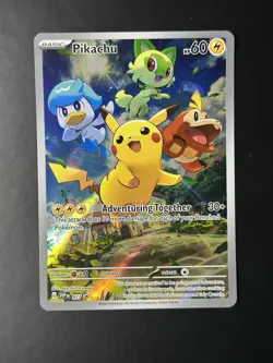 Pikachu 027 Sv: Scarlet & Violet Promo Cards Holo - Image 1