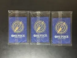 SEALED One Piece OP13 PROMO Lot 3 Cards P-013 P-014 P-015 Luffy Ace Sabo - Image 2