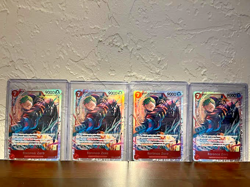 Roronoa Zoro *FULL PLAY SET* (4 cards) EB04-007 Adventure on Kami's Island Foil - Image 1