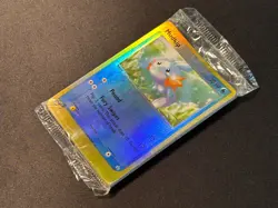 Mudkip Reverse Holo Black Star E-League Promo 010 Sealed Pack 16 Pokemon Cards - Image 1