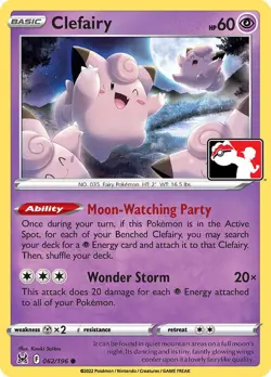 Clefairy - 062/196 - Prize Pack Series Cards - NM - Image 1