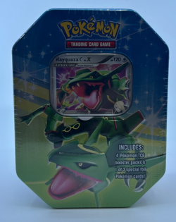 Pokemon Cards Rayquaza C Lv.X Collector’s Tin Sealed Diamond Pearl Platinum 2009 - Image 1