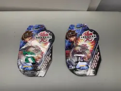 Bakugan Battle Brawlers Reaper Series 1 Collector 2" Figure & Metal Card "BOTH" - Image 1