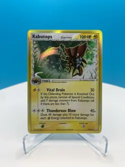 Pokemon TCG Holon Phantoms Kabutops Delta Species Holo Card 9/110 - NM/LP - Image 1