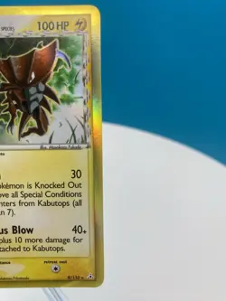 Pokemon TCG Holon Phantoms Kabutops Delta Species Holo Card 9/110 - NM/LP - Image 5