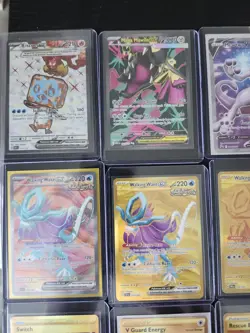Pokemon TCG English 16 Card Lot Full Art, Ultra Rare, Rainbow Rare Hyper Rare NM - Image 2