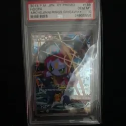 PSA 10 Hoopa 155/XY-P Archdjinni Rings Movie XY Promo FA 2015 Pokemon Japanese - Image 1
