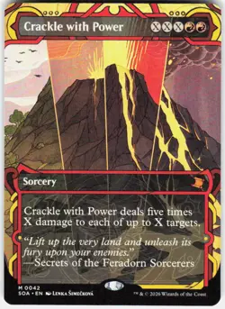 Crackle with Power 42 Secrets of Strixhaven Magic the Gathering - Image 1