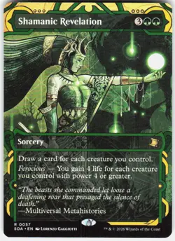 Shamanic Revelation 57 Secrets of Strixhaven Magic the Gathering - Image 1