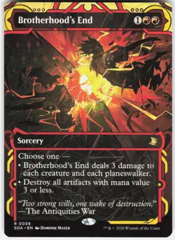 Brotherhood's End 39 Secrets of Strixhaven: Mystical Archive Magic the Gathering - Image 1