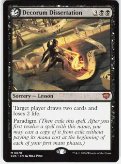 Decorum Dissertation 78 Secrets of Strixhaven Magic the Gathering - Image 1